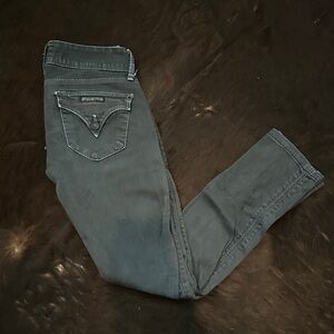 Hudson Jeans Dark Gray Skinny Jeans